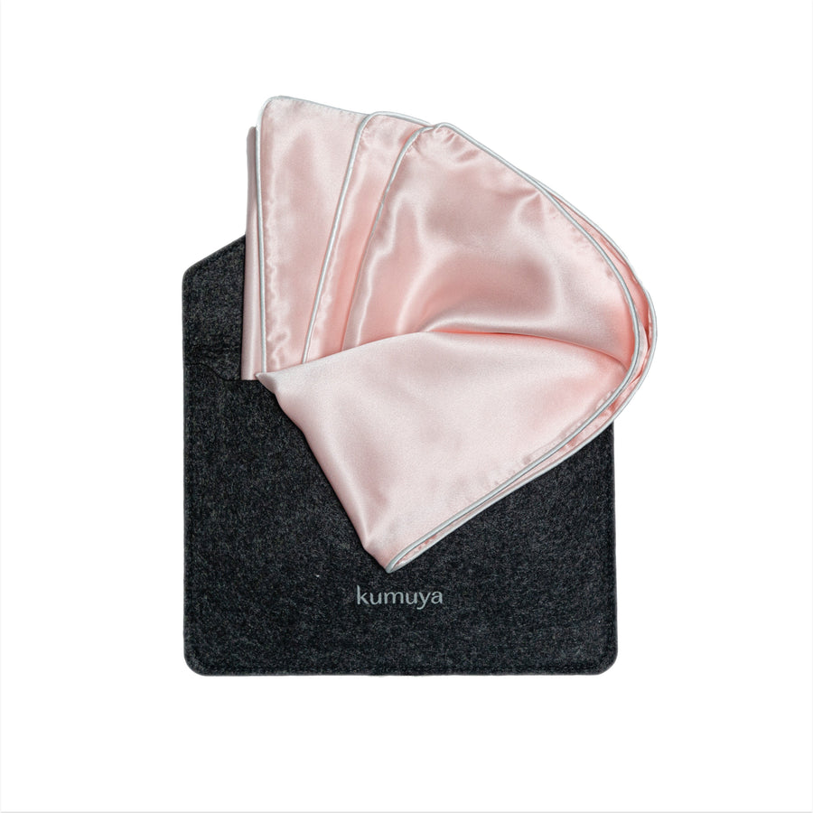 Silk Pillowcase - Pearly Pink