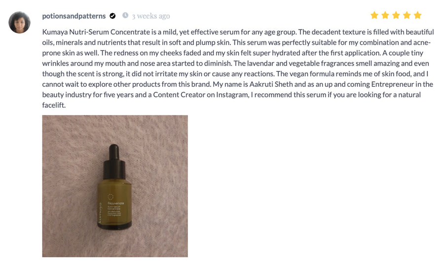 Rejuvenate Nutri-Serum Concentrate